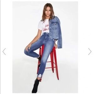 ✨ JOE'S JEANS ✨ High Rise Curvy Skinny Crop Distressed Jeans - [size 30x27]